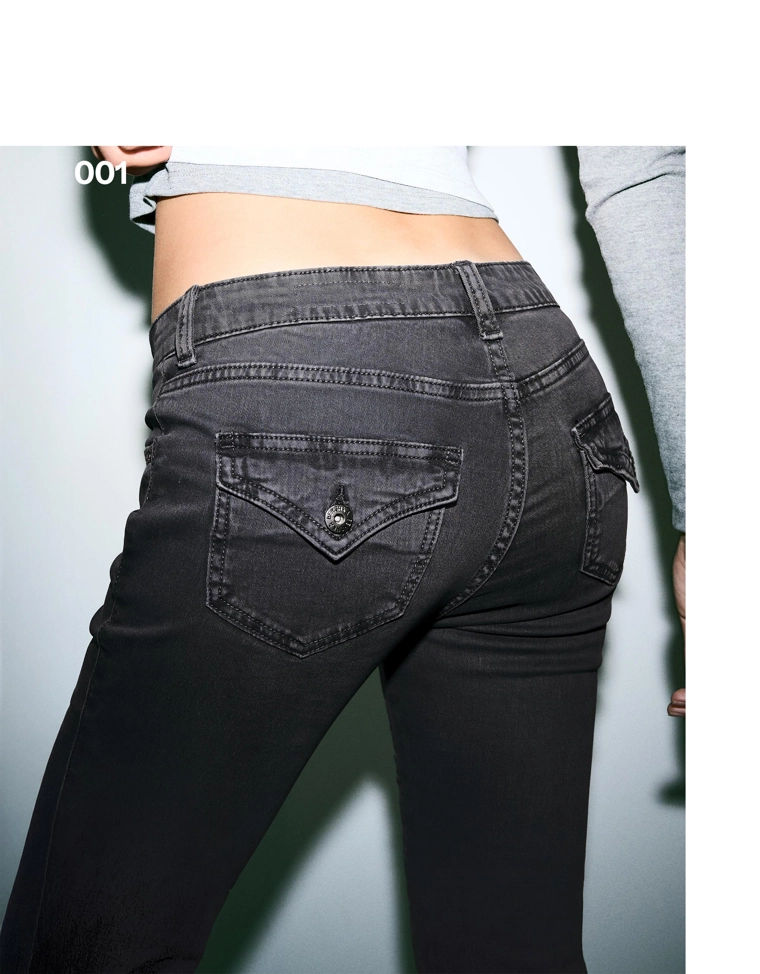 Расклешенные брюки со шнуровкой