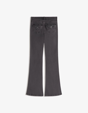 Купить Bershka Расклешенные брюки со шнуровкой