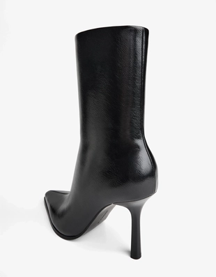 Ботильоны с тисненым каблуком- Заказать в России