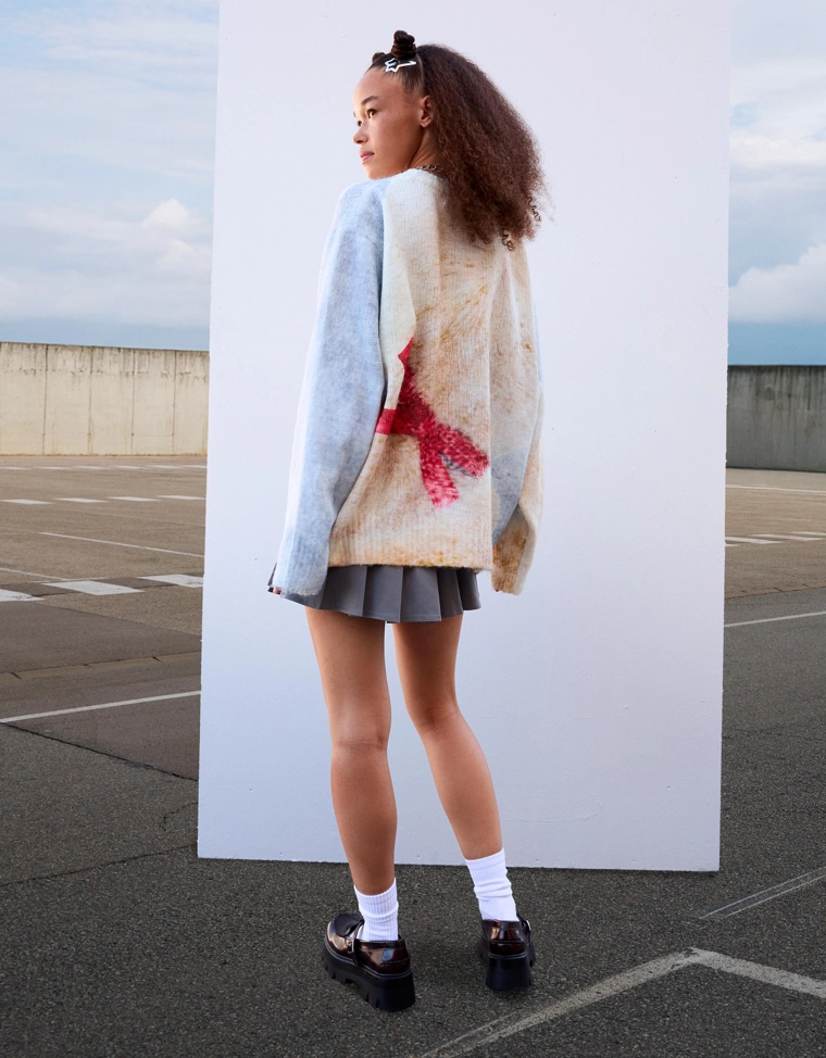 Джемпер с принтом Monchhichi