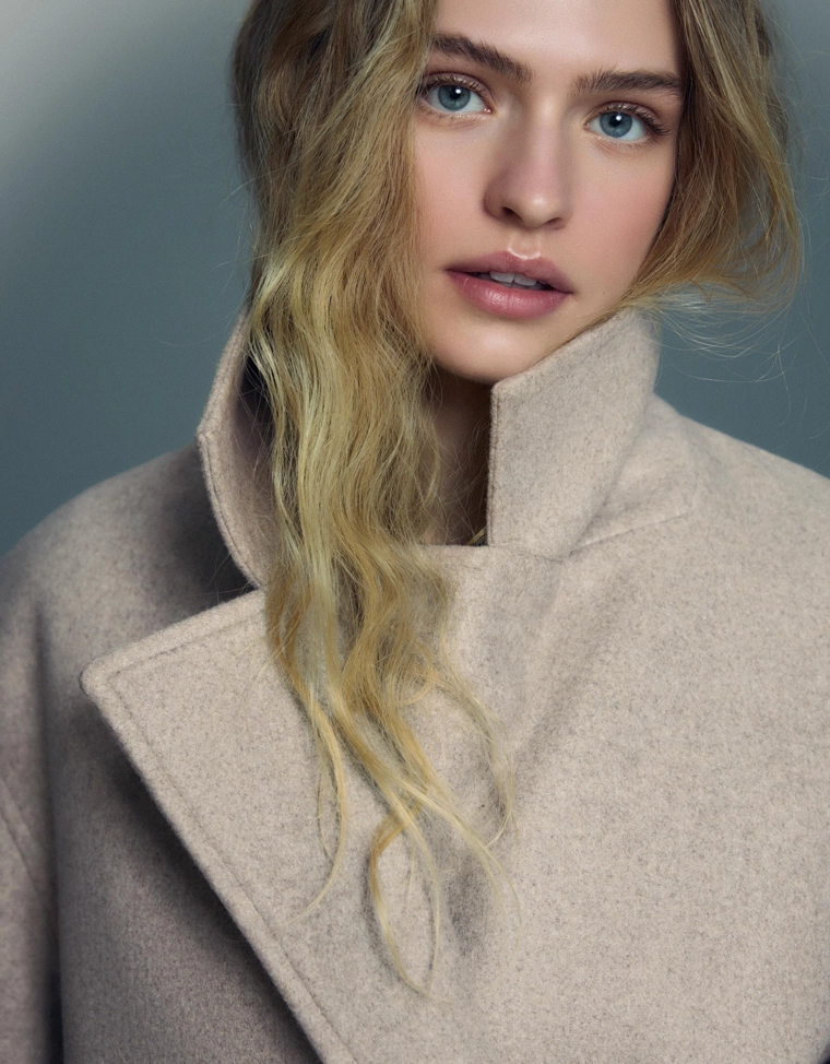 Двубортное пальто soft touch