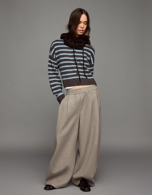 Кардиган в полоску на пуговицах- Заказать в России