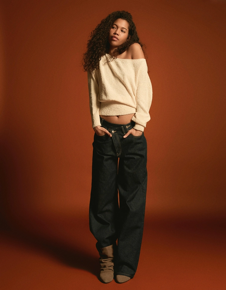 Асимметричный свитер