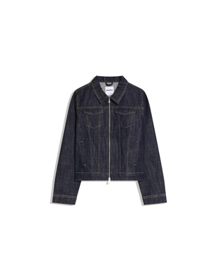 Джинсовая куртка на молнии- Заказать в России