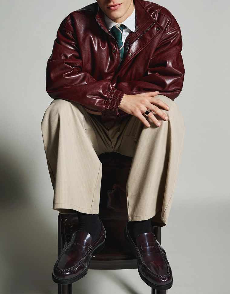 Мокасины со сборками