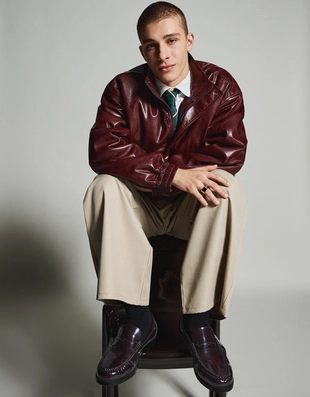 Мокасины со сборками- Заказать в России