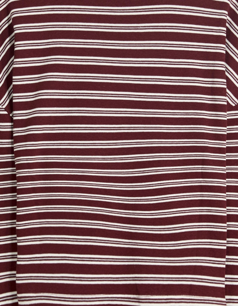 Футболка с длинным рукавом в принт