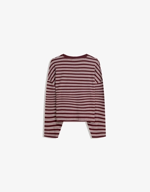 Лонгслив с принтом- Заказать в России