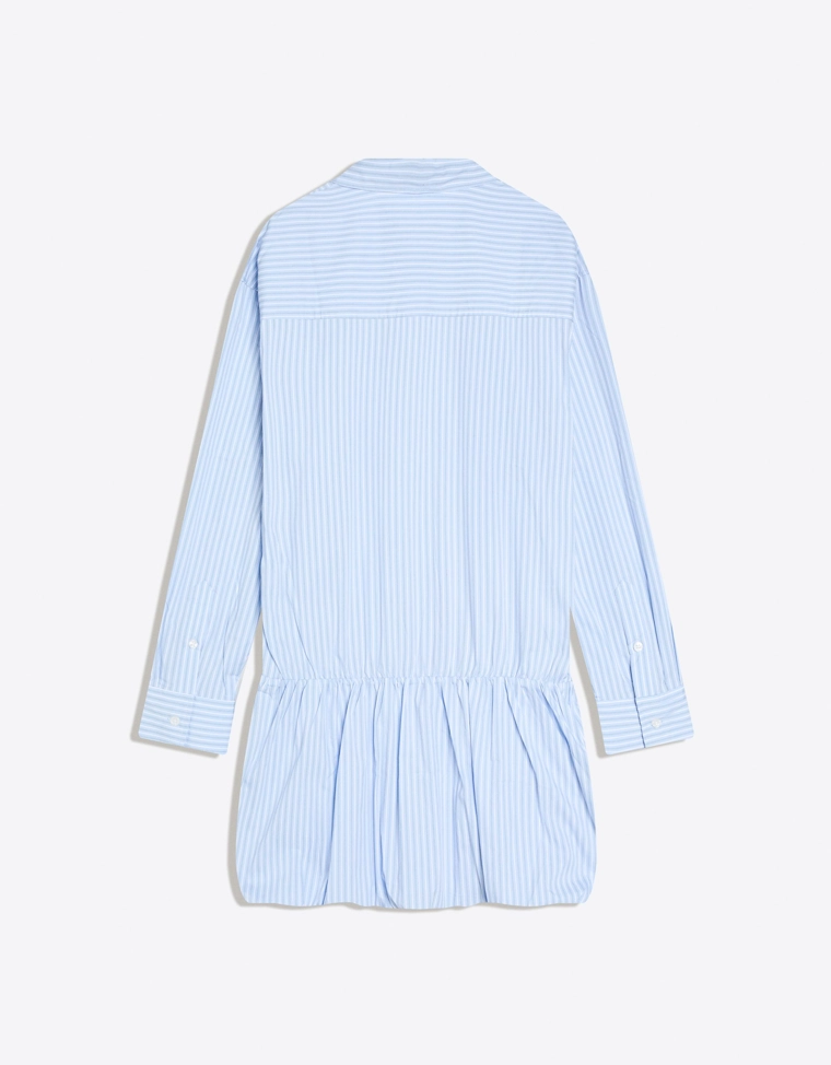 Рубашечное мини-платье со вставкой bershka