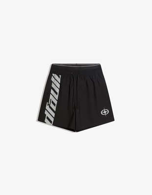 Плавки свободного кроя с двойным поясом и принтом- Заказать в России