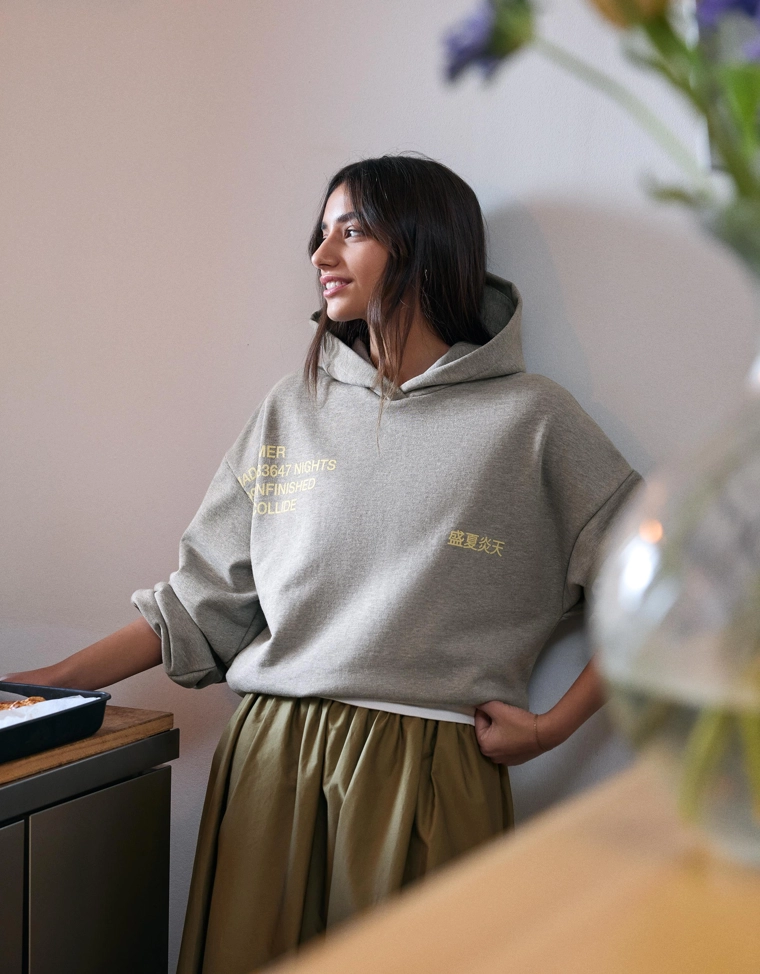 Худи с принтом