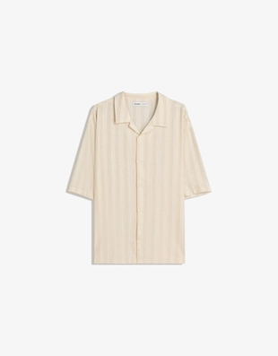 Рубашка коротким рукавом в стиле рустик- Заказать в России