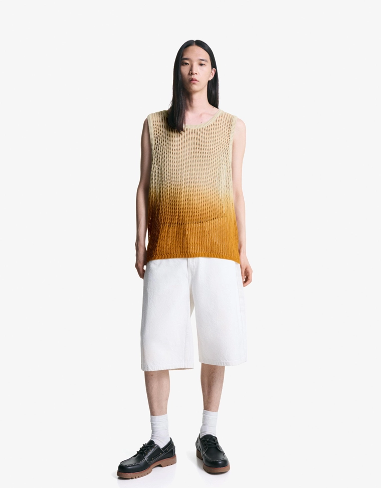 Трикотажный жилет