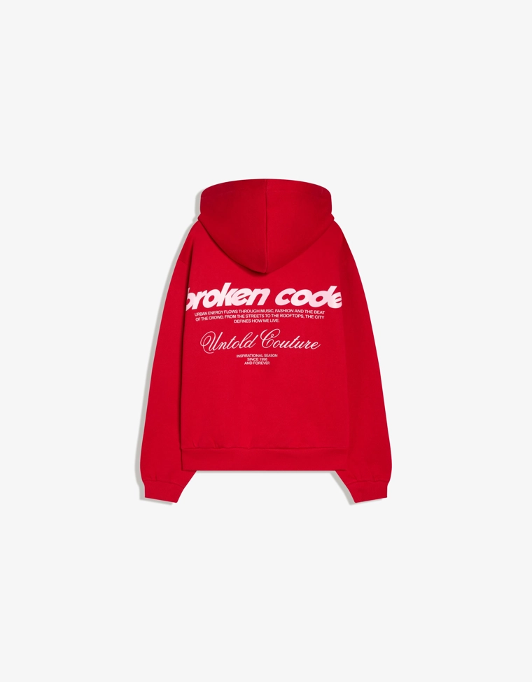 Худи с принтом