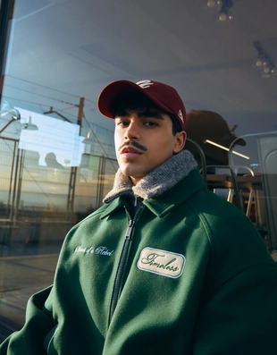 Куртка из фетра с вышивкой- Заказать в России