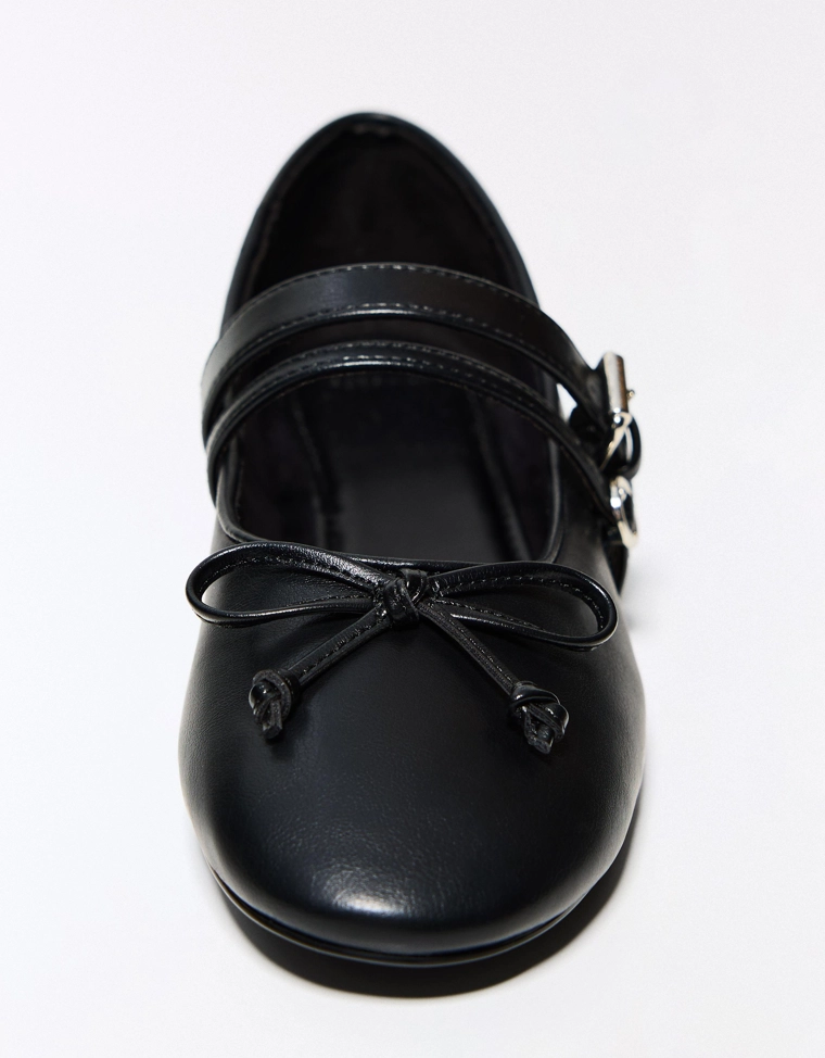 Балетки с пряжками