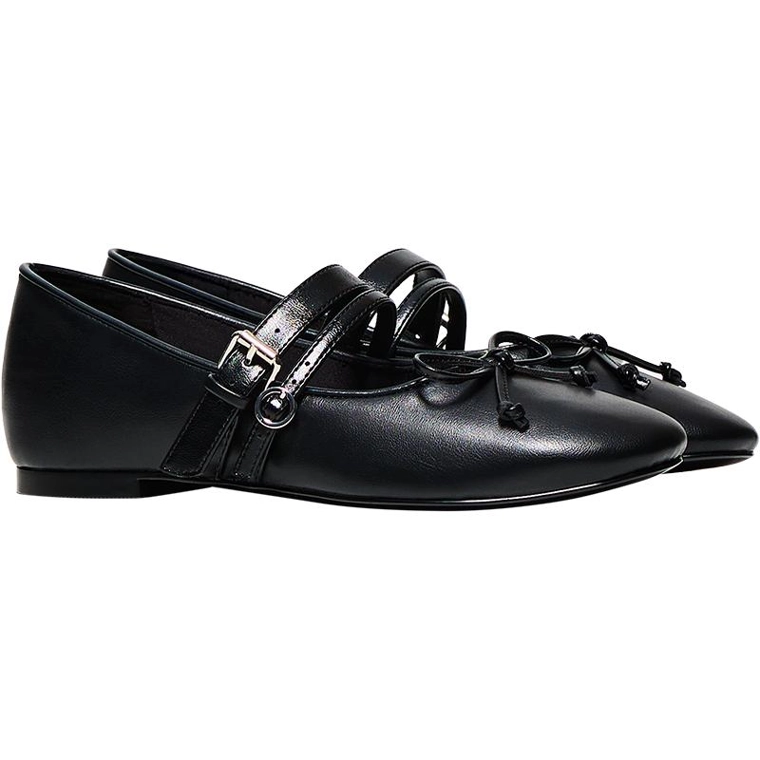 Балетки с пряжками