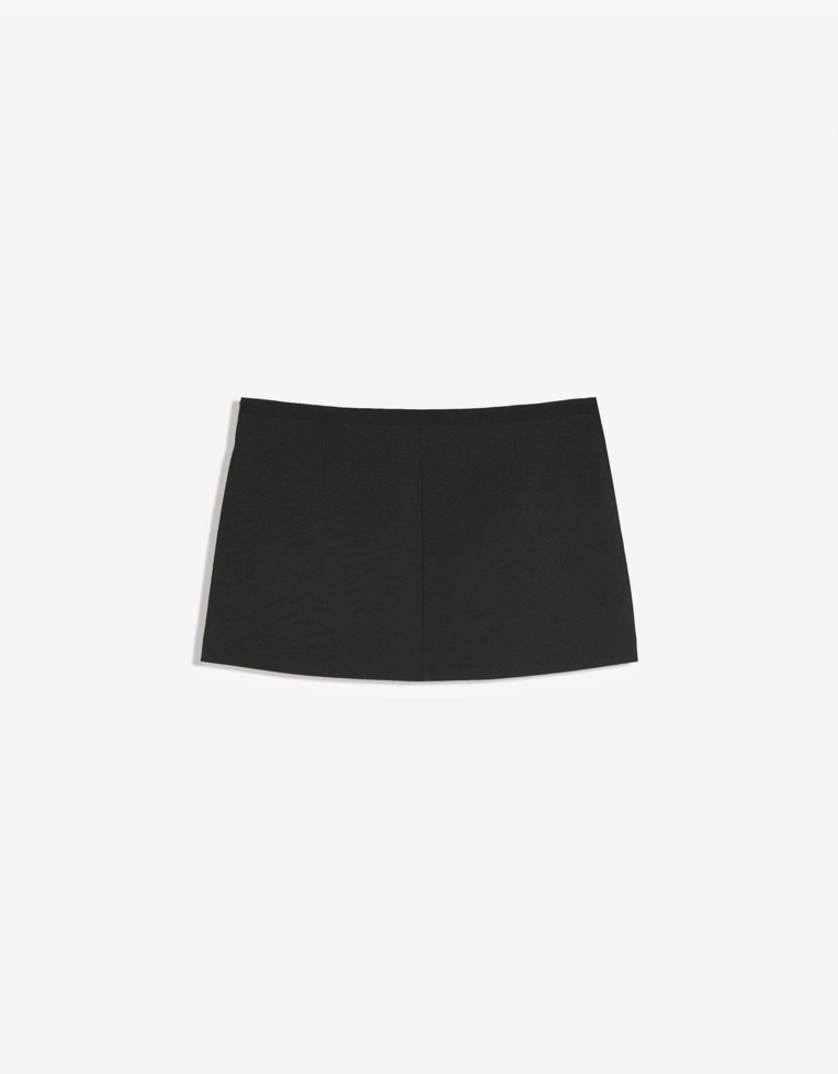 Юбка-шорты мини с пряжкой