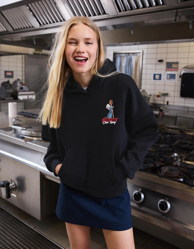 Худи «Рататуй» с капюшоном и принтом