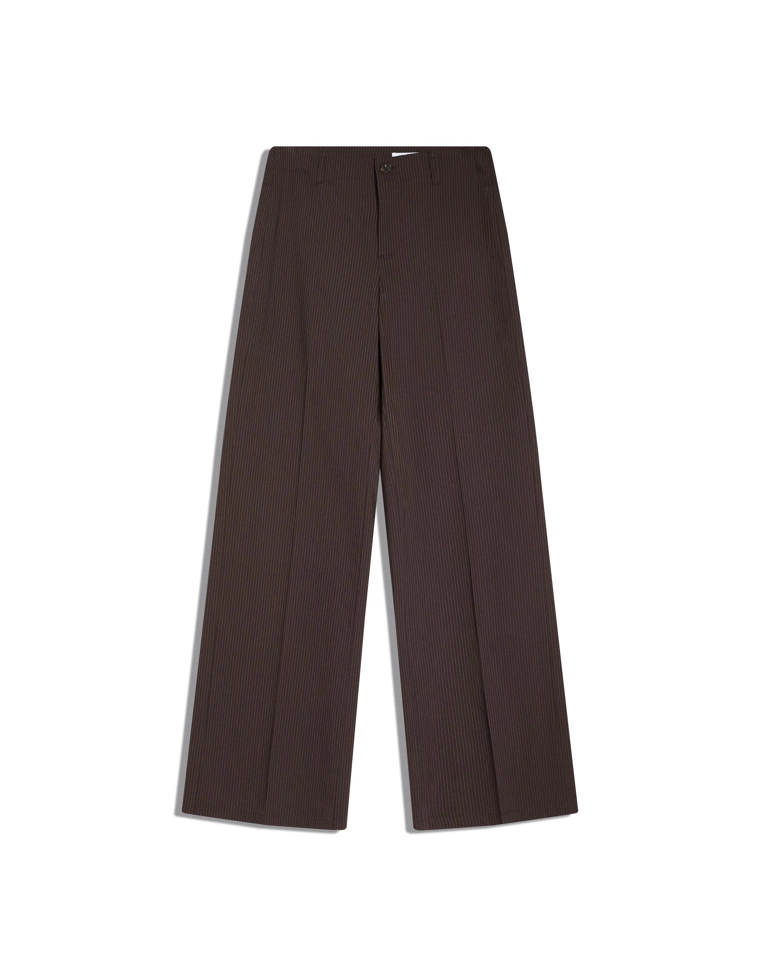 Брюки с широкими штанинами