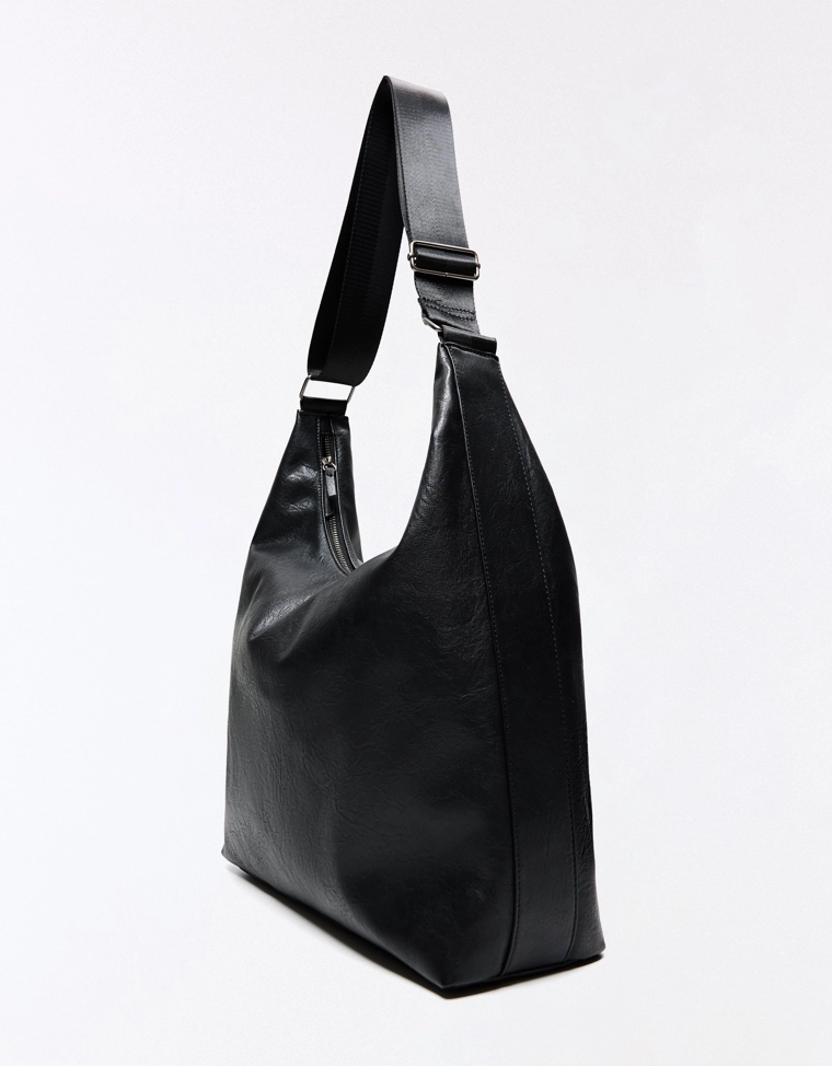 Сумка-мешок из искусственной кожи