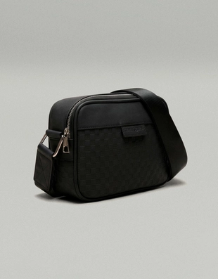 Сумка с длинным ремнем и монограммой- Заказать в России