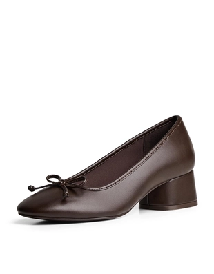 Балетки на каблуке- Заказать в России