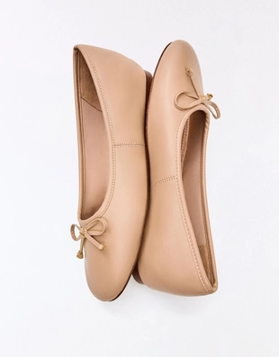 Балетки с бантом- Заказать в России