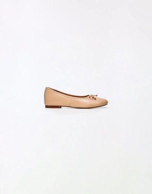 Балетки с бантом- Заказать в России