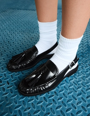 Лоферы с кисточками- Заказать в России