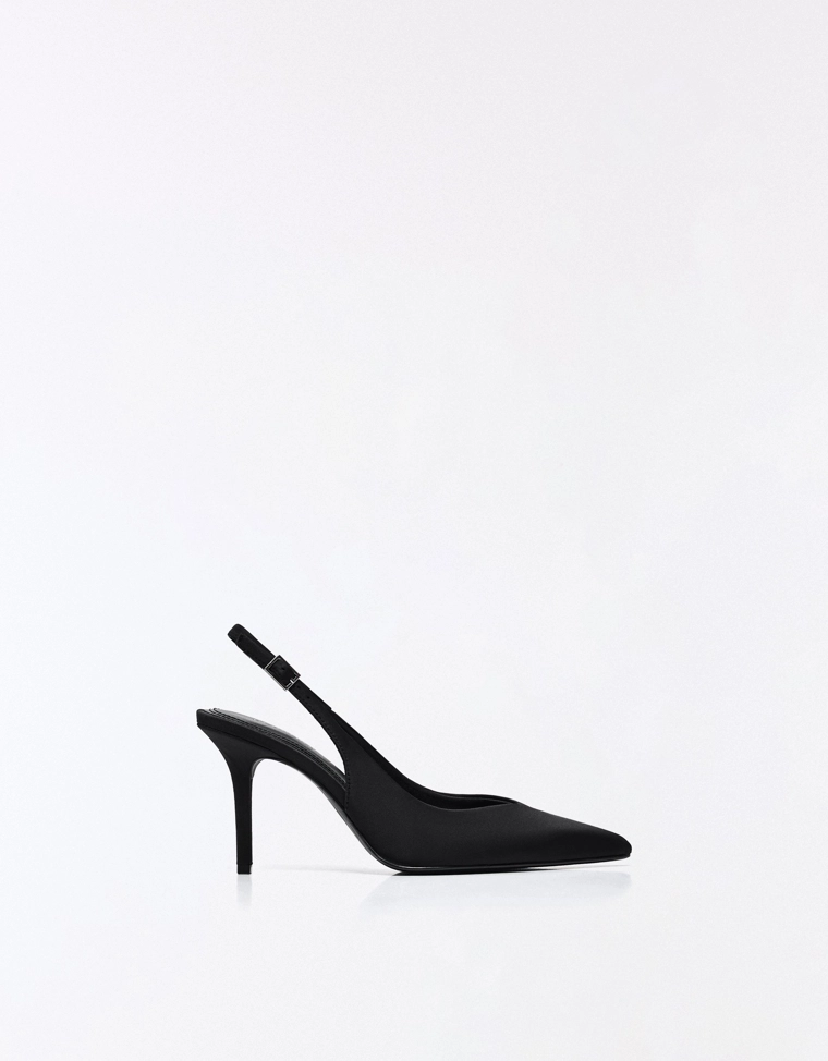 Туфли с открытой пяткой