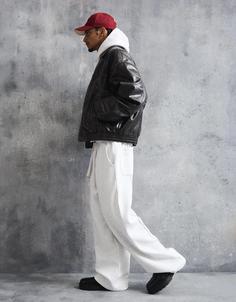 Куртка из искусственной кожи