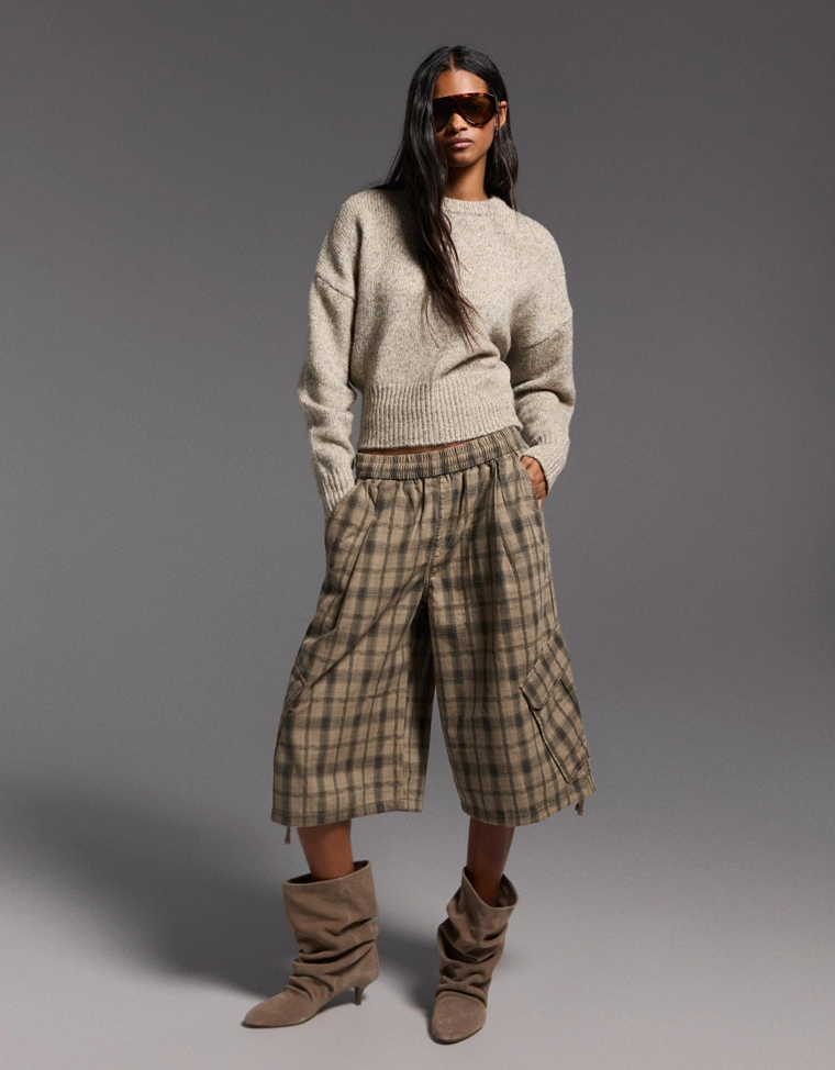 Шорты в клетку