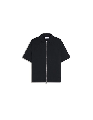 Рубашка с короткими рукавами свободного кроя BERSHKA- Заказать в России