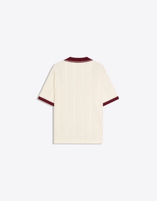 Поло с короткими рукавами и принтом- Заказать в России