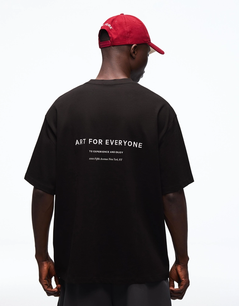 Футболка с короткими рукавами с принтом The Met