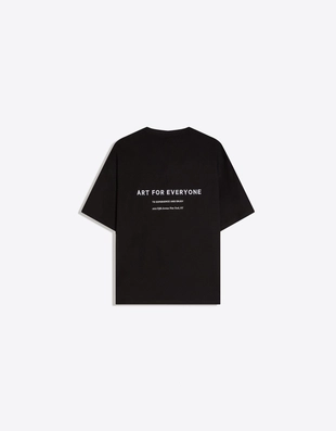 Футболка с короткими рукавами с принтом THE MET- Заказать в России