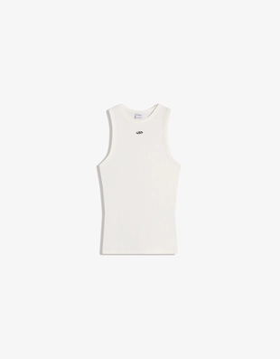 Майка рифленая с принтом- Заказать в России