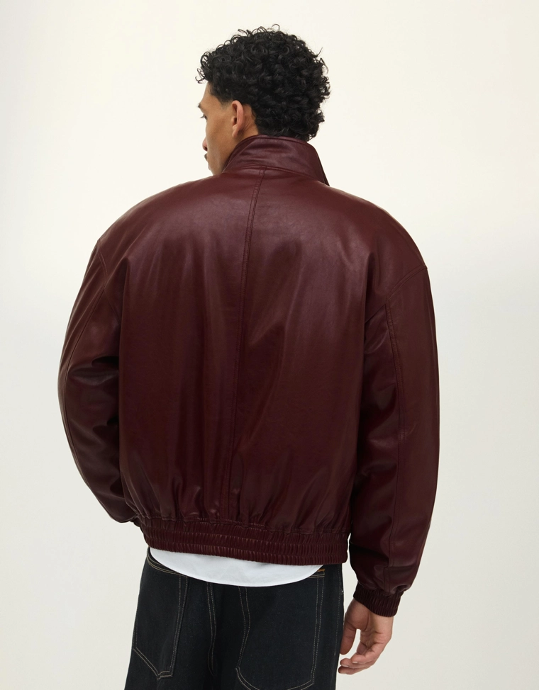 Куртка из искусственной кожи