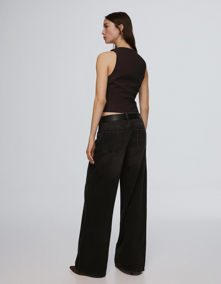 Жилет в полоску