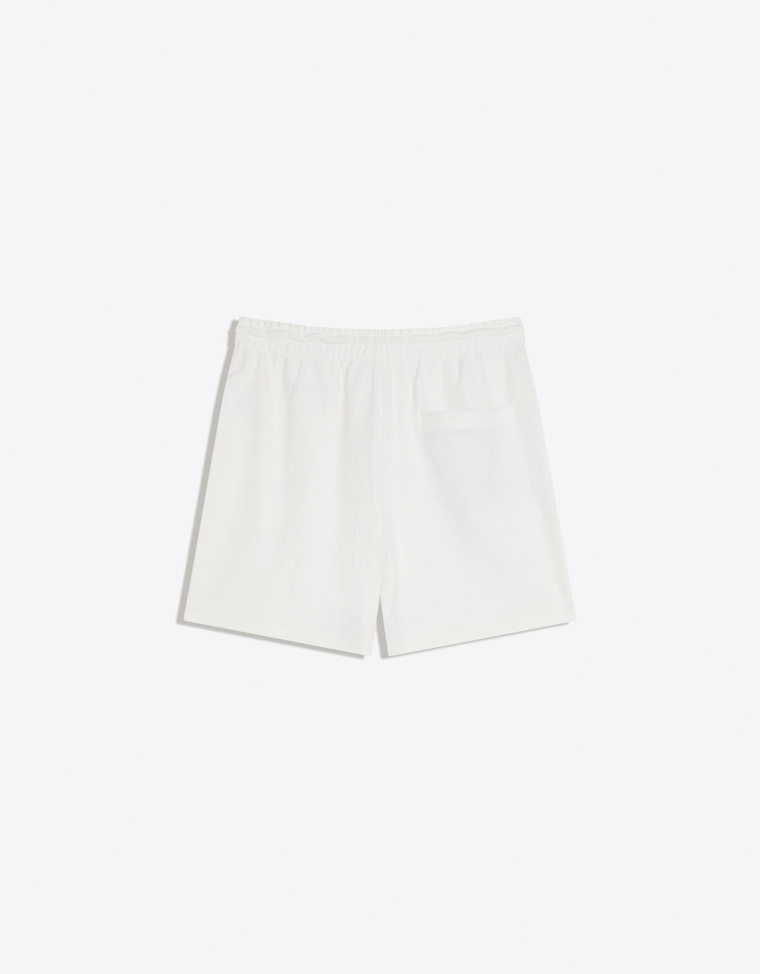 Шорты из мягкой ткани с рельефной текстурой