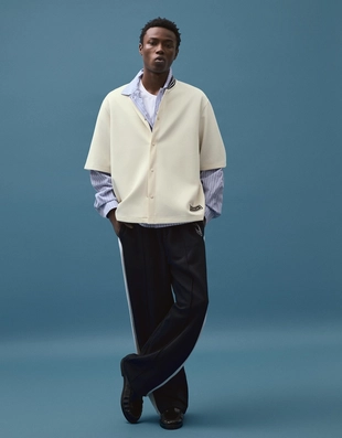 Рубашка геометрического кроя с короткими рукавами и принтом- Заказать в России