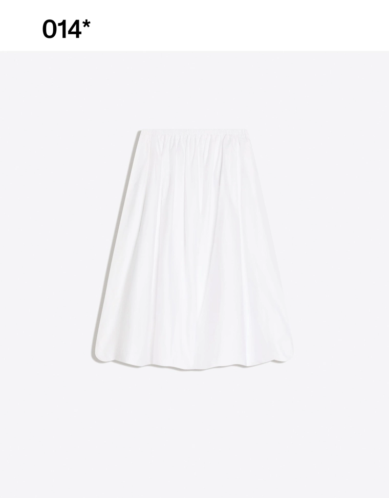 Юбка миди объемного кроя