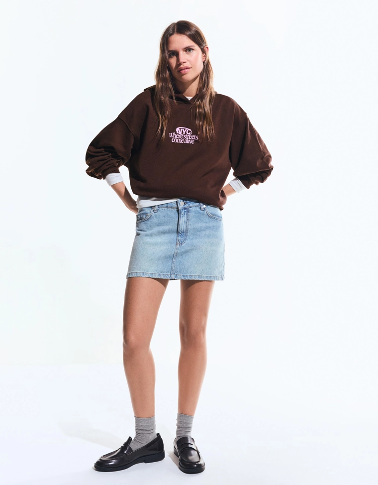 Худи с принтом