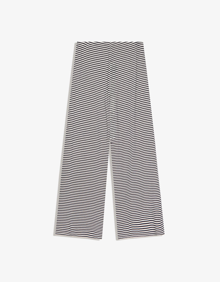 Брюки прямого кроя с принтом