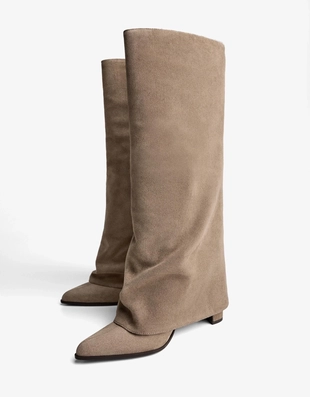 HEELED TROUSERS BOOTS- Заказать в России
