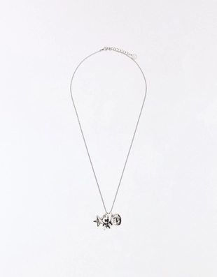 Стальное ожерелье с подвесками- Заказать в России