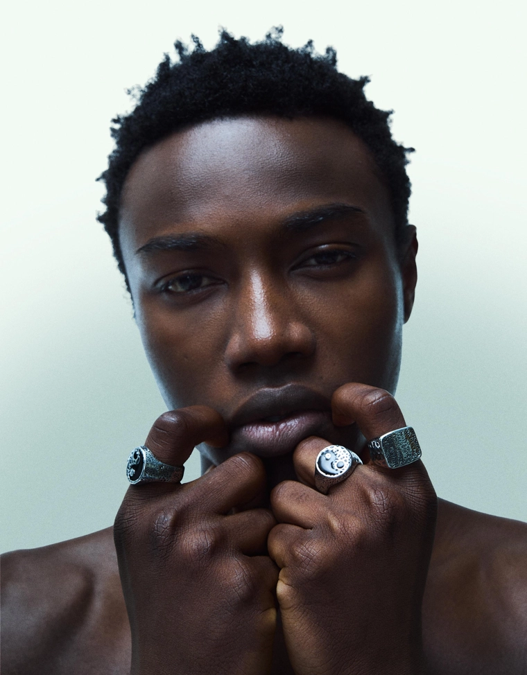 Набор из 2 стальных колец