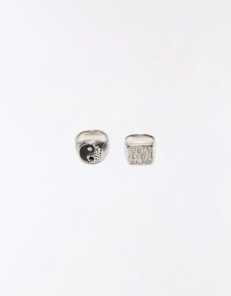 Набор из 2 стальных колец