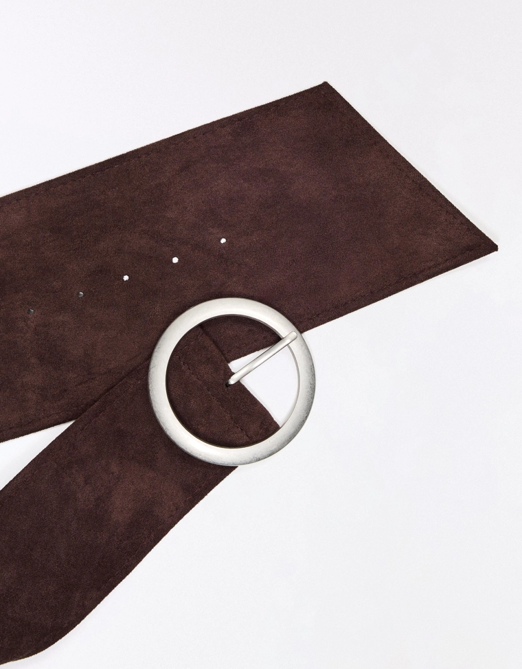 Ремень из искусственной замши